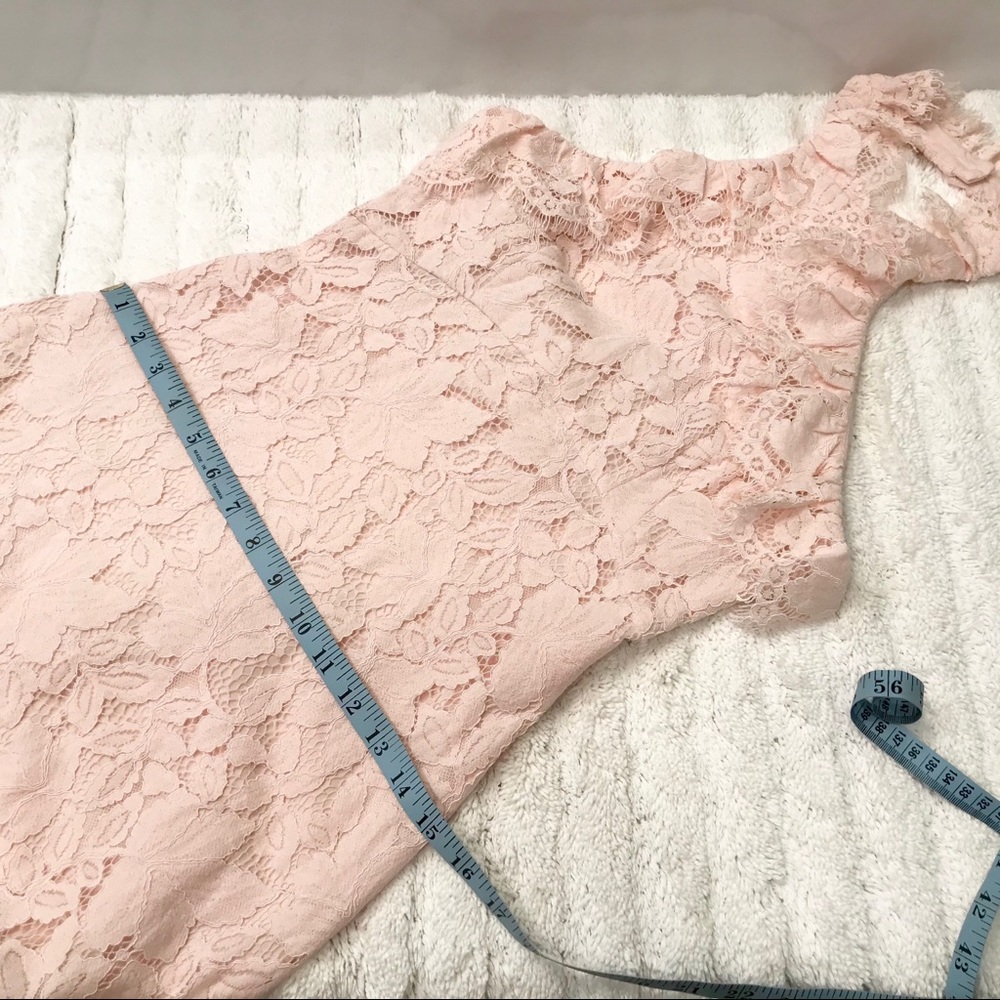 Halter Lace Pattern Dress (Like New) - Picture 5 of 12